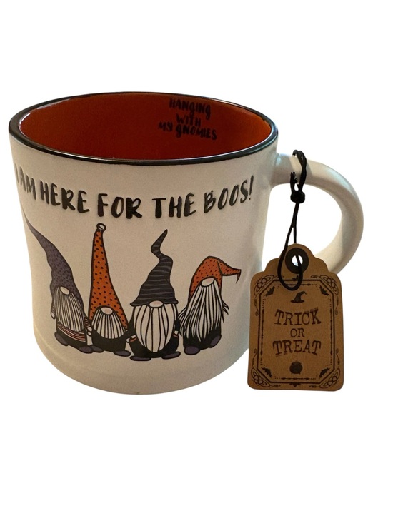 Global Design Other - Halloween Gnome Ceramic Mug - Orange and Black